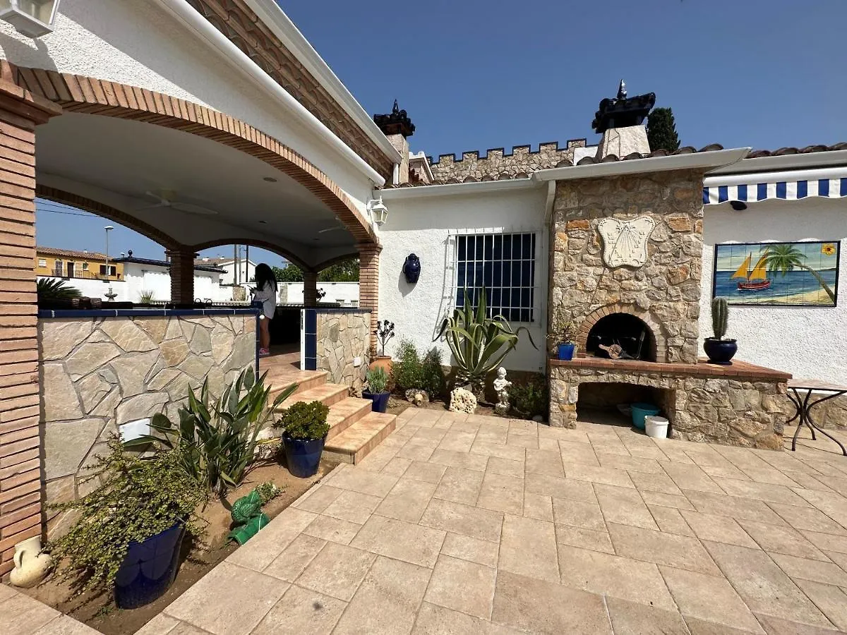 Villa Palmera - Tennis Prive L' Escala Spanien
